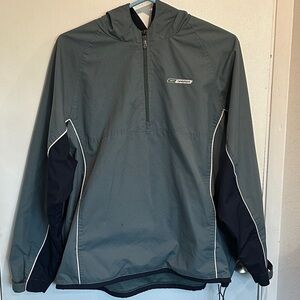 Reebok Lightweight Quarter-Zip Athletic Jacket